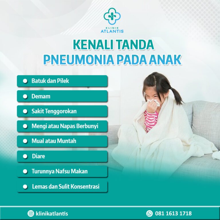 Pneumonia pada Anak: Penyebab, Faktor Resiko, Gejala dan Cara Pengobatan